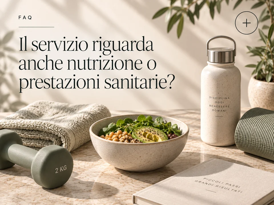 Il servizio riguarda anche nutrizione o prestazioni sanitarie?
